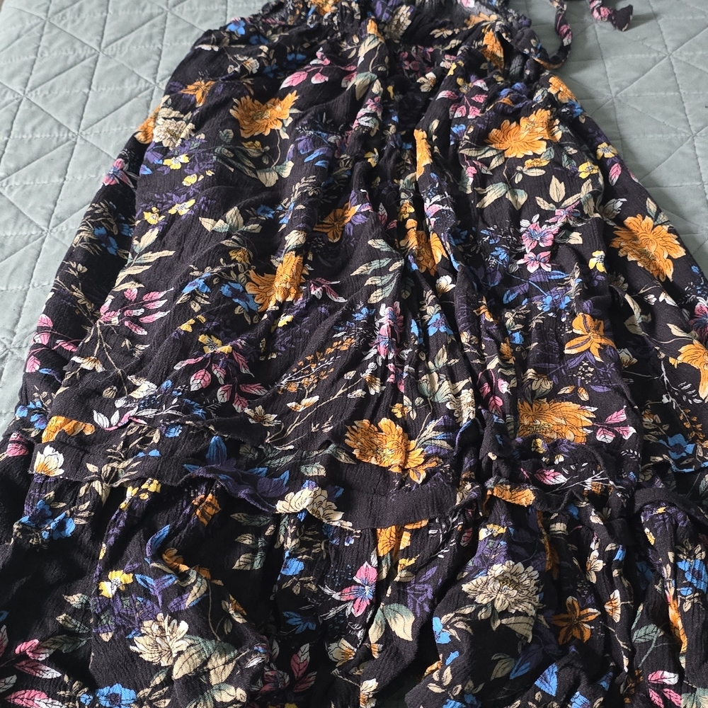Floral Maxi Dress with Vibrant Colors